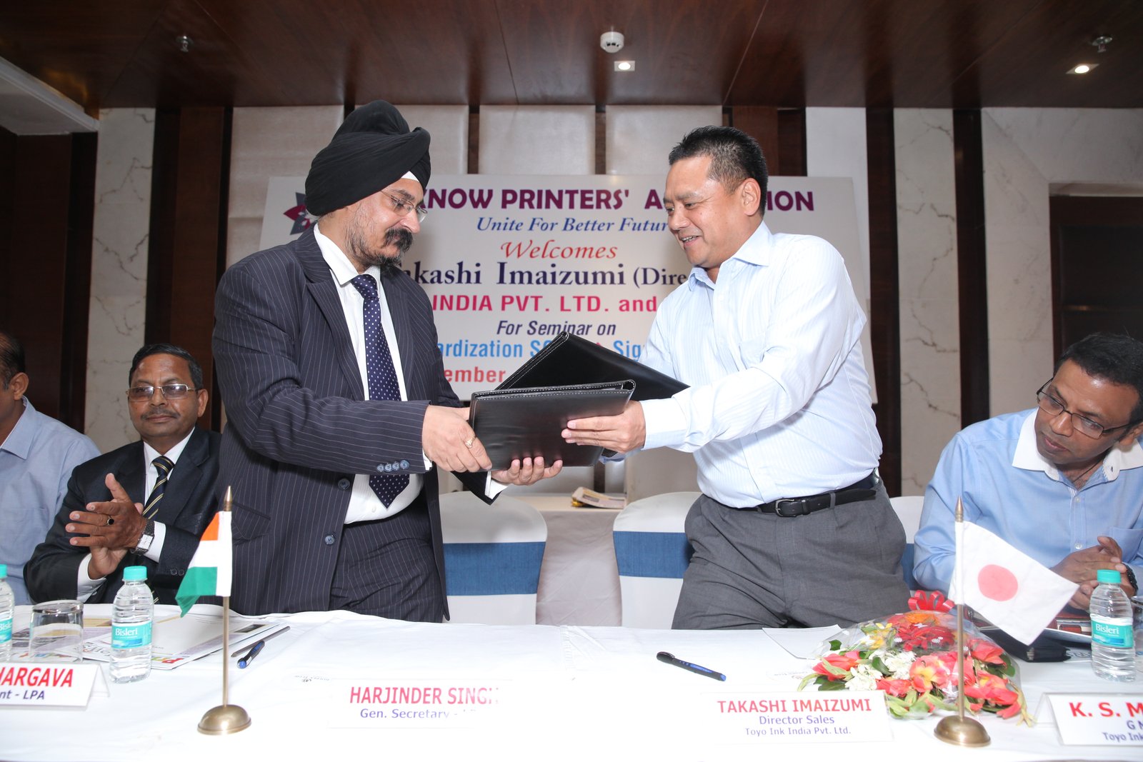COLLABORATION OF LUCKNOW PRINTERS’ ASSOCIATION WITH TOYO INKS